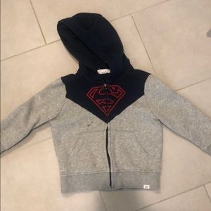 Gap DC Superman hooded sweatshirt